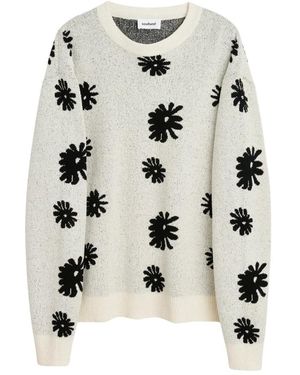 Soulland Sunny Crewneck Sweater - Weiß