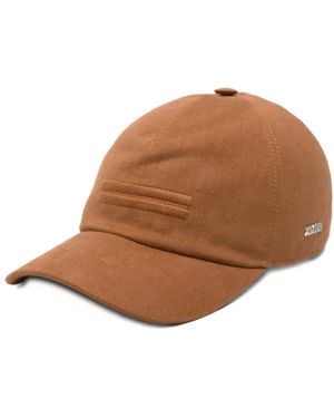 ZEGNA 232 Road Cap - Bruin