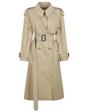 Burberry Trench Coats - Natural