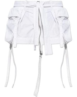 DSquared² Short Shorts - Bianco