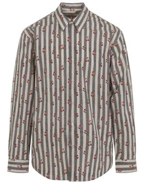 Dries Van Noten Casual Shirts - Grey