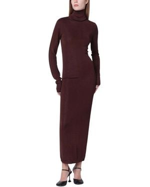 Entire studios Abito Donna Midi - Rood