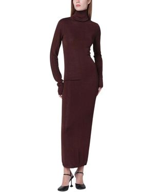 Entire studios Knitted Dresses - Red