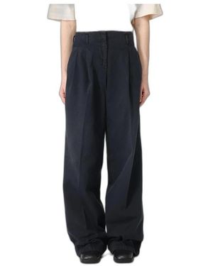 Golden Goose Wide Trousers - Black
