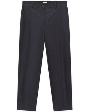 Seductive Straight Trousers - Azul