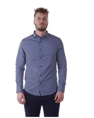 Armani Jeans Casual Shirts - Azul