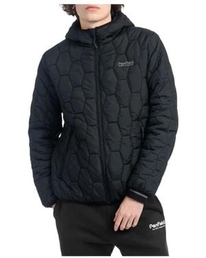 Penfield Hudson Script Hexagonal Quilt - Blau