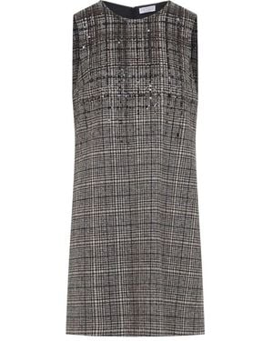 Brunello Cucinelli Short Dresses - Gris