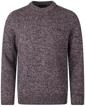 Fred Perry Round-Neck Knitwear - Purple
