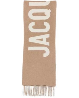 Jacquemus Winter Scarves - Natural