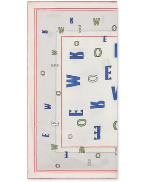 Moorer Silky Scarves - Multicolor