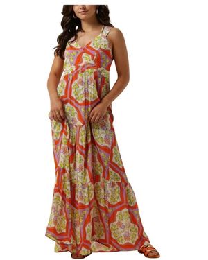 Pom Midi Sommerkleid Strap Marrakesh - Braun