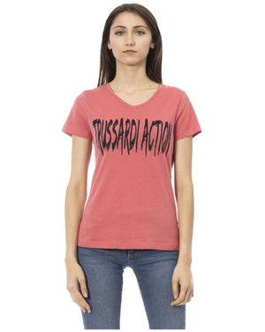 Trussardi T-Shirts - Red