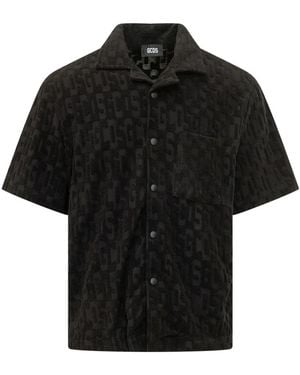 Gcds Short Sleeve Shirts - Black