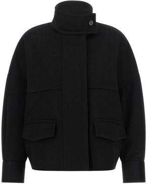 Alberto Biani Light Jackets - Black