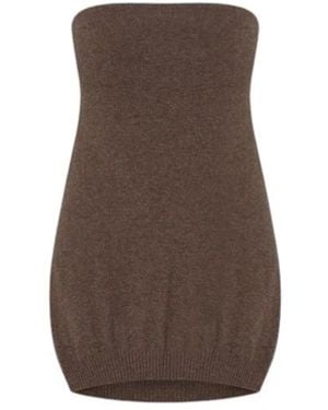 Moschino Sleeveless Tops - Brown