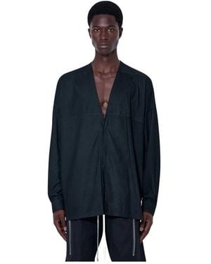 Rick Owens Casual Shirts - Blue