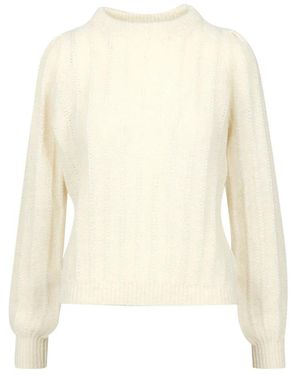 Roy Rogers Round-Neck Knitwear - Bianco