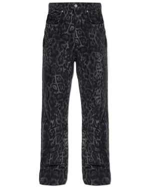 AllSaints Straight Jeans - Negro