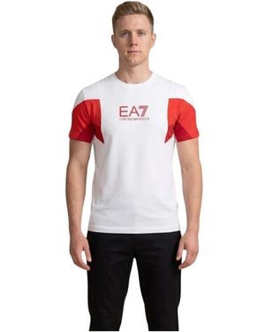EA7 T-Shirts - Rouge