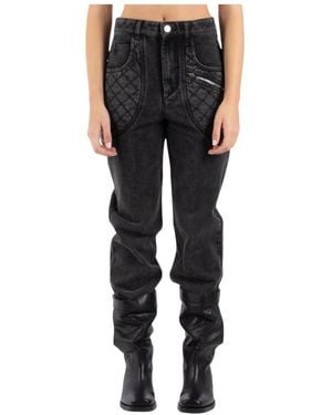 Isabel Marant Straight Fit Jeans - Black