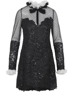 Giambattista Valli Short Dresses - Black