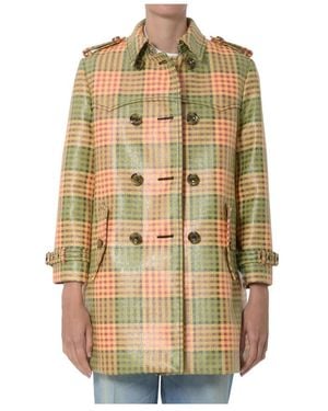Burberry Summerside Check Trench - Metallic