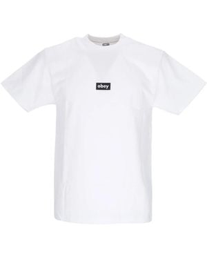 Obey T-Shirts - White
