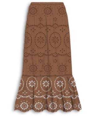 ワンピース MC2 SAINT BARTH Women Mid Skirts EYDIS01060H 18 BROWN Mc2 Saint Barth Skirts for Women | Online Sale up to 53% off
