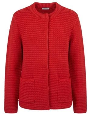 Malo Truien & Vesten ,Rood ,Katoen Cardigans