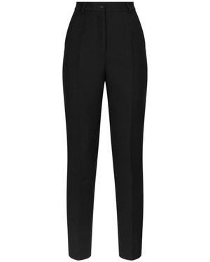 Dolce & Gabbana Slim-Fit Trousers - Noir