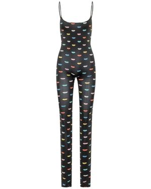 Fiorucci Maxi Jumpsuit - Zwart