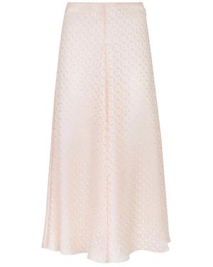 Fendi Midi Skirts - Roze