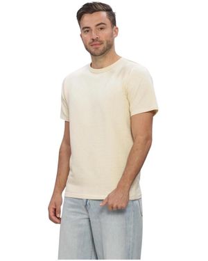 SELECTED Tops ,Katoen Slhsander Seersucker Ss O-Neck Tee - Wit
