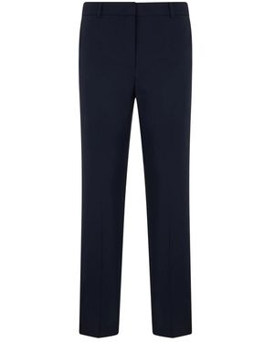 Weekend by Maxmara Broeken ,Blauw ,Wol Slim-Fit Broeken