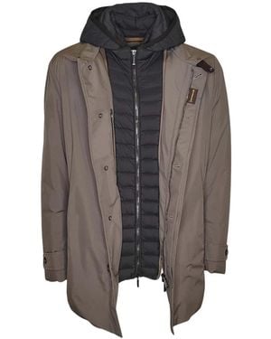 Moorer Down Coats - Gris