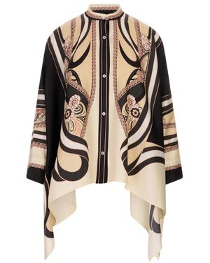 La DoubleJ Overhemden ,Veelkleurig ,Foulard Shirt - Zwart