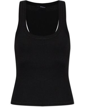 Jacquemus Sleeveless Tops - Black