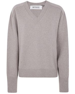 Rohe Truien & Vesten ,Grijs ,Wrap Jumper