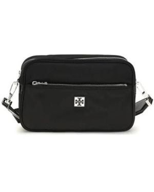 Tory Burch Kira Chevron Umhängetasche - Schwarz