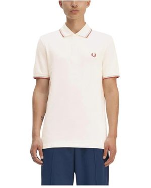 Fred Perry Polo Shirts - White