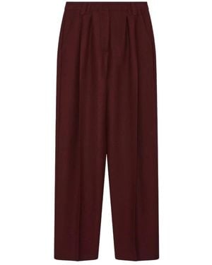 Marella Wide Trousers - Purple