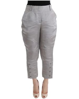 Ermanno Scervino S Silke Courked Casal Hosen - Grau