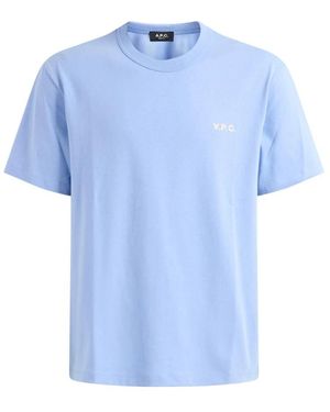 A.P.C. T-Shirts - Blue
