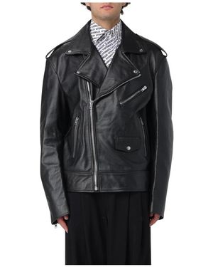 Vetements Leather Jackets - Noir
