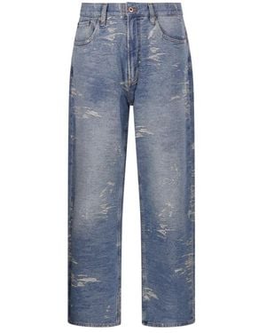 Emporio Armani Straight Fit Jeans - Blue