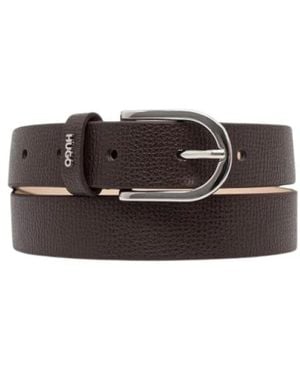 HUGO Accessoires ,Bruin ,Leer Zoey-C Sz 25 - Zwart