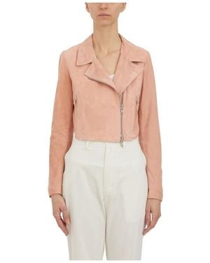 S.w.o.r.d 6.6.44 Leather Jackets - White