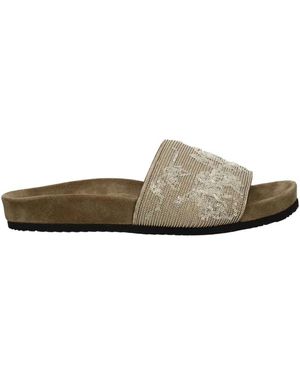Brunello Cucinelli Sliders - Verde