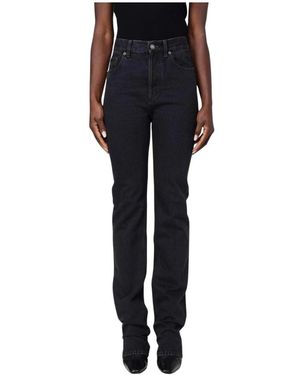 Saint Laurent Straight Jeans - Negro